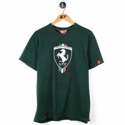 Vintage Puma Ferrari 10th Anniversary T-Shirt - Large
