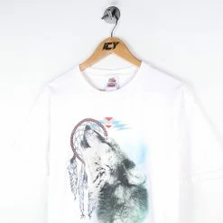 Icy Vintage Vintage Wolf Howling Graphic T-Shirt - Large -Icy Sales Shop 10148 20IMG 0005