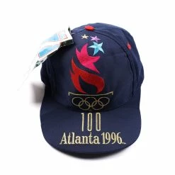 Vintage Olympics BNWT Logo 7 1996 Atlanta Olympics Snapback Hat