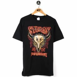 Icy Vintage Sturgis 2006 Black Hilly Rally T-Shirt - Large