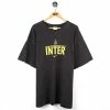 Vintage Nike 90s Inter Milan Mid Swoosh T-Shirt - 2XL