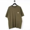 Carhartt Forrest Green Pocket T-Shirt - 2XL