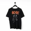 Icy Vintage 2009 AC/DC Black Ice World Tour Band T-Shirt - Large