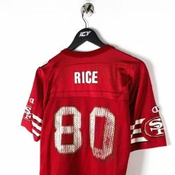 Vintage Champion San Francisco 49ers Jerry Rice #80 Football T-Shirt - XS -Icy Sales Shop 10969 20IMG 0064