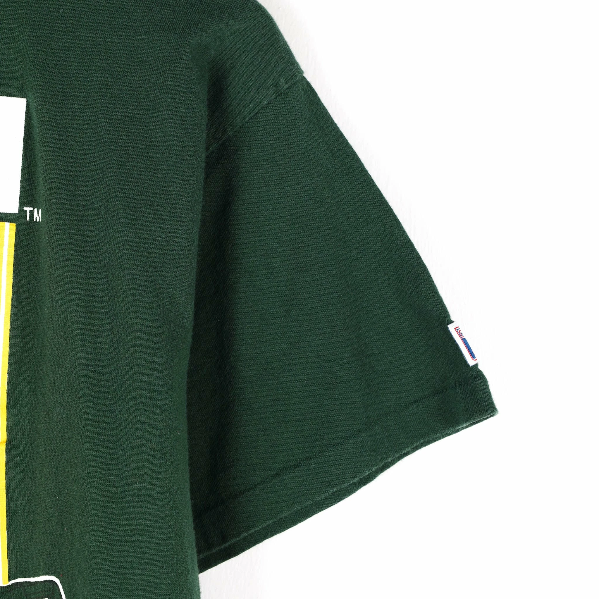 Vintage NFL Logo 7 Green Bay Packers Helmet Graphic T-Shirt - Medium 5 Vintage NFL Logo 7 Green Bay Packers Helmet Graphic T-Shirt - Medium - Image 5