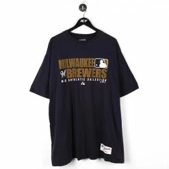 MLB Majestic Milwaukee Brewers T-Shirt - 2XL
