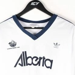 Vintage Adidas Alberta Canada Games 1989 #10 Soccer T-Shirt - Large -Icy Sales Shop 11202 20IMG 0143