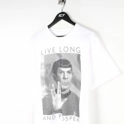 Icy Vintage Star Trek Live Long And Prosper Graphic T-Shirt - Large -Icy Sales Shop 11250 20IMG 0031