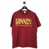 Vintage Russell Athletic Gannoon University Alumni T-Shirt - Large