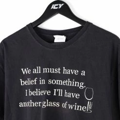 Icy Vintage Vintage Glass Of Wine Alcohol T-Shirt -Icy Sales Shop 11612 20IMG 0157