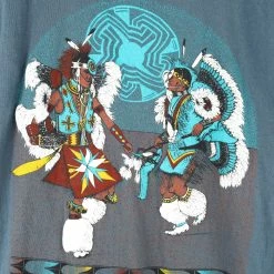 Icy Vintage Vintage Native American Pow Wow Graphic T-Shirt - Large -Icy Sales Shop 11692 20IMG 0134
