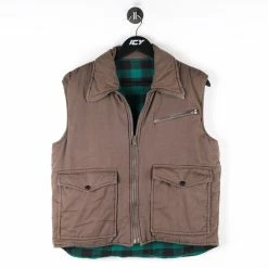 Icy Vintage Branded Lion Insulated Reversible Vest - Small -Icy Sales Shop 11737 20IMG 0179