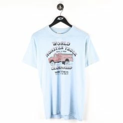 Icy Vintage Vintage 1986 World Monster Truck Championship T-Shirt - Small
