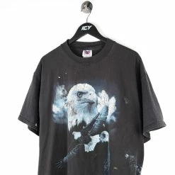 Icy Vintage Vintage Bald Eagles Wraps Around Print Graphic T-Shirt - XL -Icy Sales Shop 11830 20IMG 0077