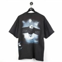 Icy Vintage Vintage Bald Eagles Wraps Around Print Graphic T-Shirt - XL -Icy Sales Shop 11830 20IMG 0083