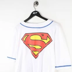 Icy Vintage Vintage Superman Button-down Baseball Jersey - Large -Icy Sales Shop 11876IMG 0009
