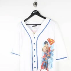 Icy Vintage Vintage Superman Button-down Baseball Jersey - Large -Icy Sales Shop 11876IMG 0011