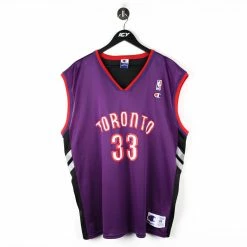 Vintage Champion Toronto Raptors Antonio Davis #33 Basketball Jersey - XL