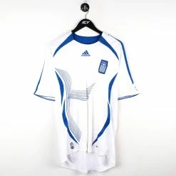 Adidas Greece National Team Home Soccer Jersey - XL