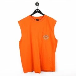 Vintage Harley Davidson State College Tank Top T-Shirt - 2XL