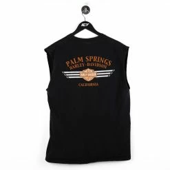 Harley Davidson 2007 Palm Springs Cali Flaming Skull Tank Top T-Shirt - Large -Icy Sales Shop 12163 20IMG 0056