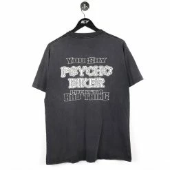 Icy Vintage Vintage You Say Psycho Biker Like Its A Bad Thing T-Shirt - Large