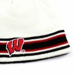 Collegiate Reversible Wisconsin Badgers Beanie Hat -Icy Sales Shop 12289 20IMG 0046