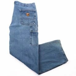 Vintage Carhartt Carpenter Work Wear Denim Pants - XL