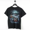 Icy Vintage Freddy & Jason Camp Crystal Lake Graphic T-Shirt - Small