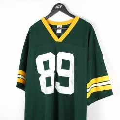 Vintage NFL Green Bay Packers #89 Mark Chmura Logo 7 Jersey - 2XL