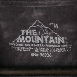 Icy Vintage The Mountain Tie Dye Black Lab Graphic T-Shirt - Medium -Icy Sales Shop 12455IMG 0078