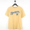 MLB Milwaukee Brewers Spell Out T-Shirt - Medium