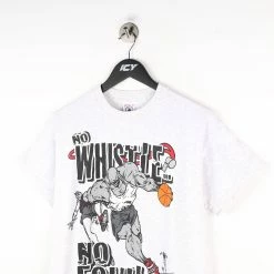 Icy Vintage Vintage No Whistle No Foul Basketball T-Shirt - Small -Icy Sales Shop 12567IMG 0024