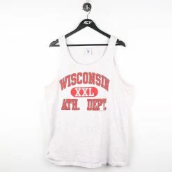 Vintage NCAA 1995 Wisconsin Athletic Dept Tank Top T-Shirt - XL