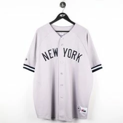 Vintage MLB New York Yankees Derek Jeter #2 Baseball Jersey - 2XL