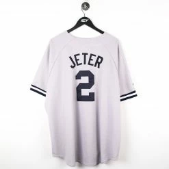 Vintage MLB New York Yankees Derek Jeter #2 Baseball Jersey - 2XL -Icy Sales Shop 12630 20IMG 0154