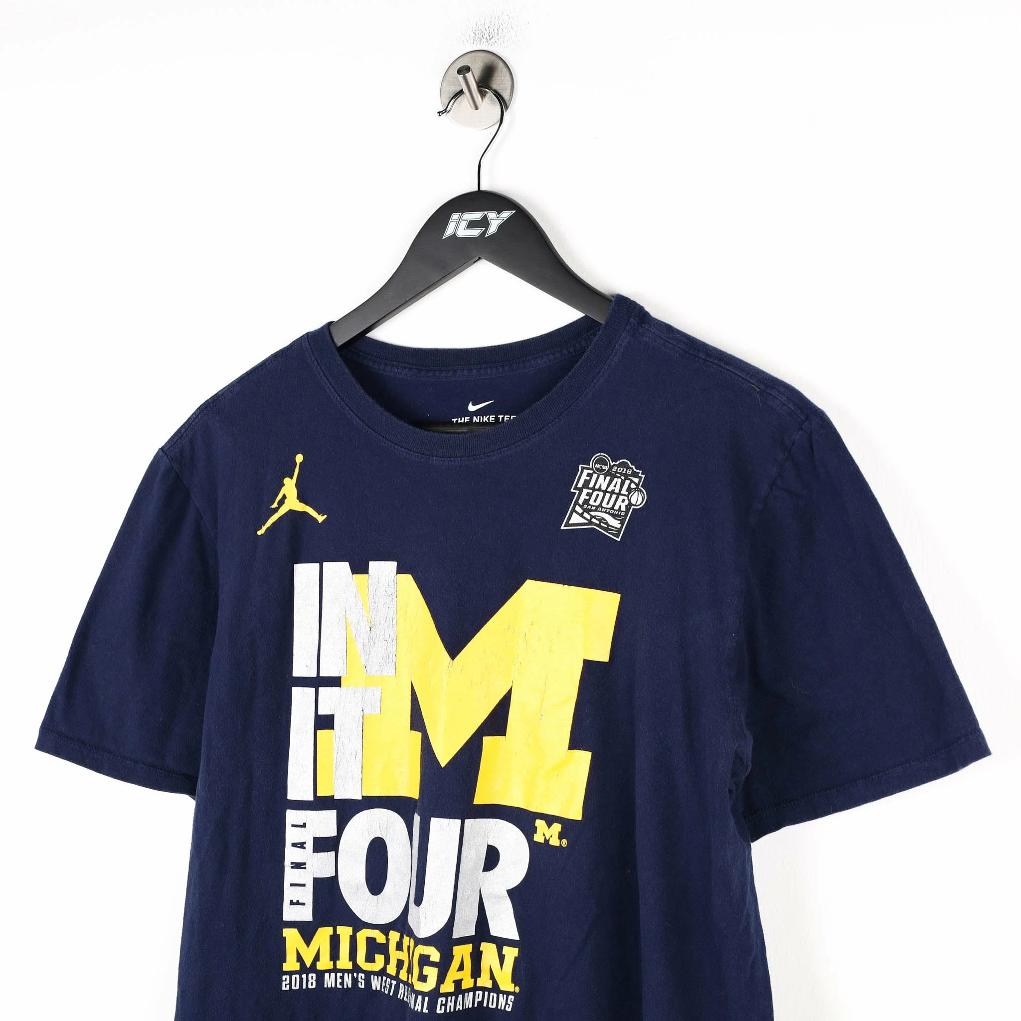 Nike Michigan Wolverines 2018 West Regional Champions T-Shirt - Medium 2 Nike Michigan Wolverines 2018 West Regional Champions T-Shirt - Medium - Image 2