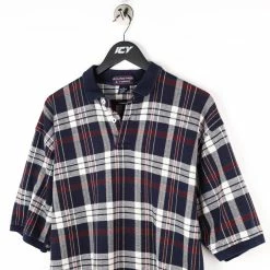 Icy Vintage Vintage Roundtree & Yorke Plaid Polo T-Shirt - Medium -Icy Sales Shop 12662 20IMG 0141