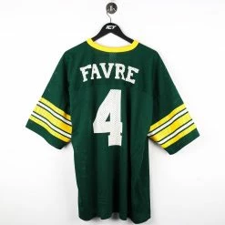 Icy Vintage Vintage Logo 7 Brett Favre Green Bay Packers Jersey - 2XL -Icy Sales Shop 12672 20IMG 0197