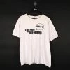 Icy Vintage Vintage Live Free Or Die Hard Movie Promo T-Shirt - XL
