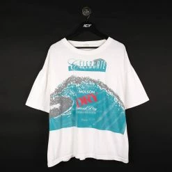 Icy Vintage Vintage Molson Dry Special Day Graphic T-Shirt - XL