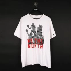 Icy Vintage Toronto Raptors We The North Playoffs T-Shirt - XL
