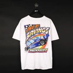 Vintage NASCAR Race To Savings Graphic T-Shirt - 2XL -Icy Sales Shop 12802IMG 0060