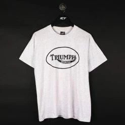 Icy Vintage Vintage Triumph Motorcycles T-Shirt - Large