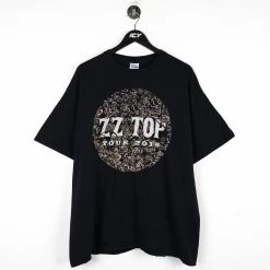 Icy Vintage ZZ Top 2016 Tour Band T-Shirt - 2XL