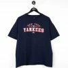 MLB New York Yankees Ticket Stubs Majestic T-Shirt - Large