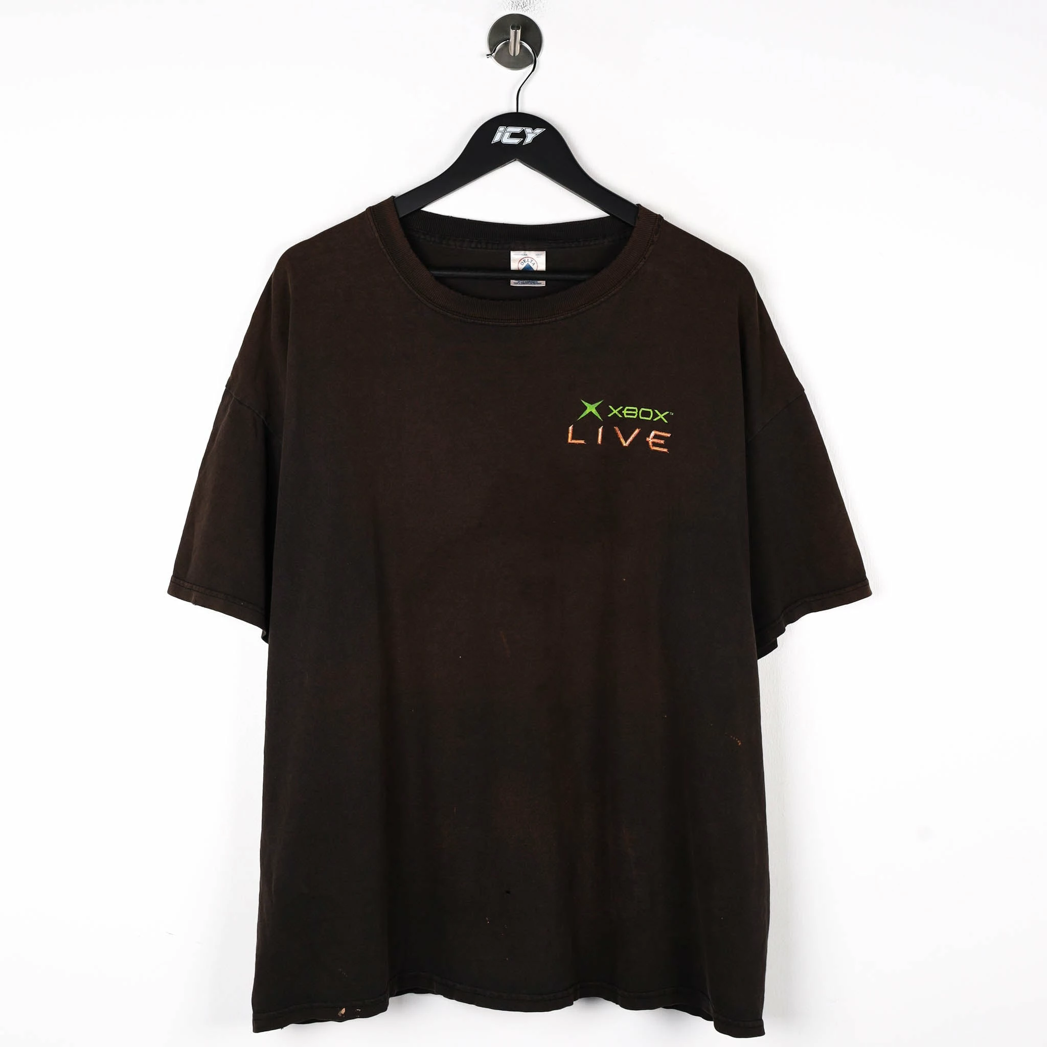 Icy Vintage Vintage XBOX Live Promo Distressed T-Shirt - 2XL 1 Icy Vintage Vintage XBOX Live Promo Distressed T-Shirt - 2XL