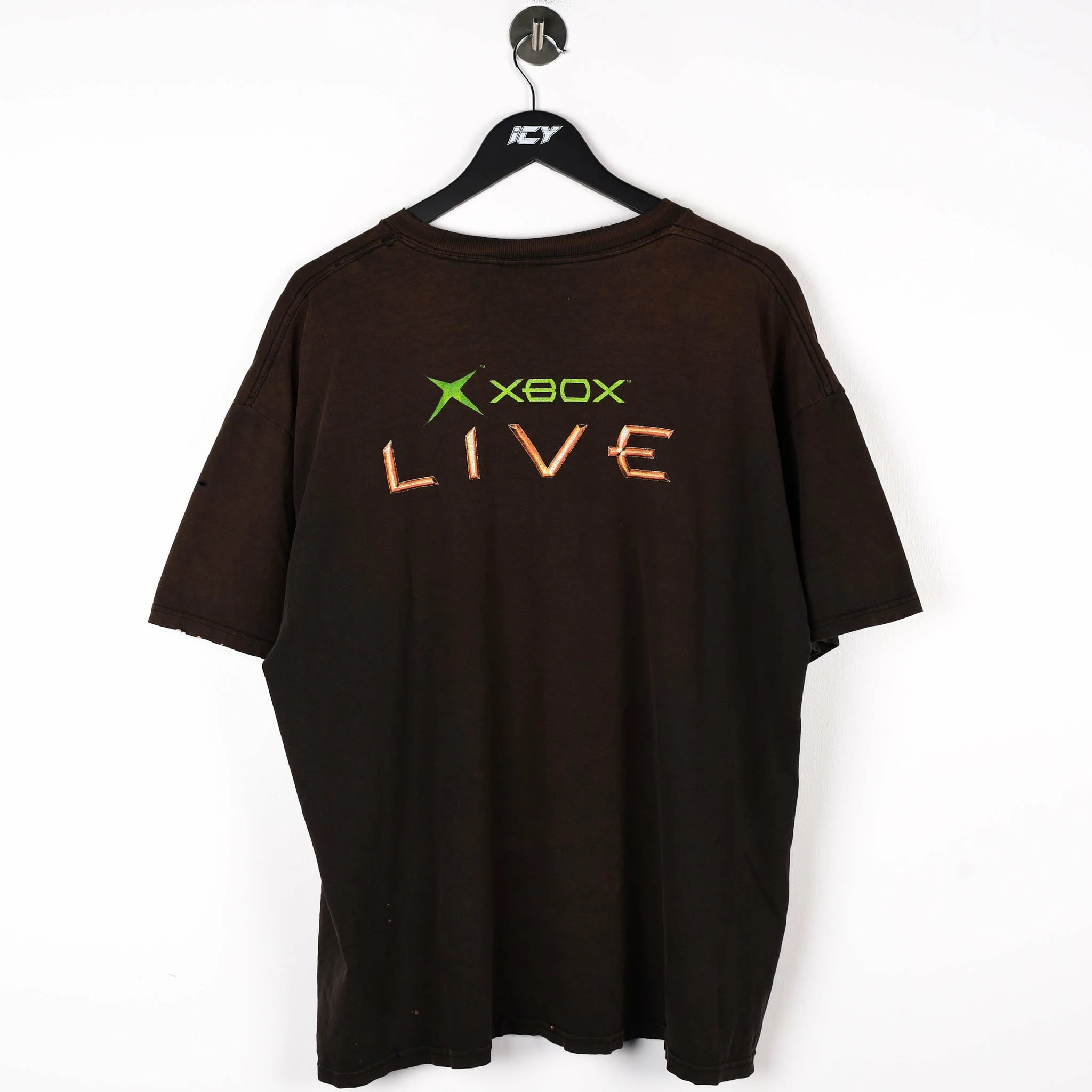 Icy Vintage Vintage XBOX Live Promo Distressed T-Shirt - 2XL 8 Icy Vintage Vintage XBOX Live Promo Distressed T-Shirt - 2XL - Image 8