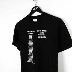 Icy Vintage Vintage How To Impress A Man/Woman Comedy T-Shirt - Small -Icy Sales Shop 13010 20IMG 0109