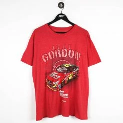 Vintage NASCAR Jeff Gordon Big Graphic T-Shirt - Large